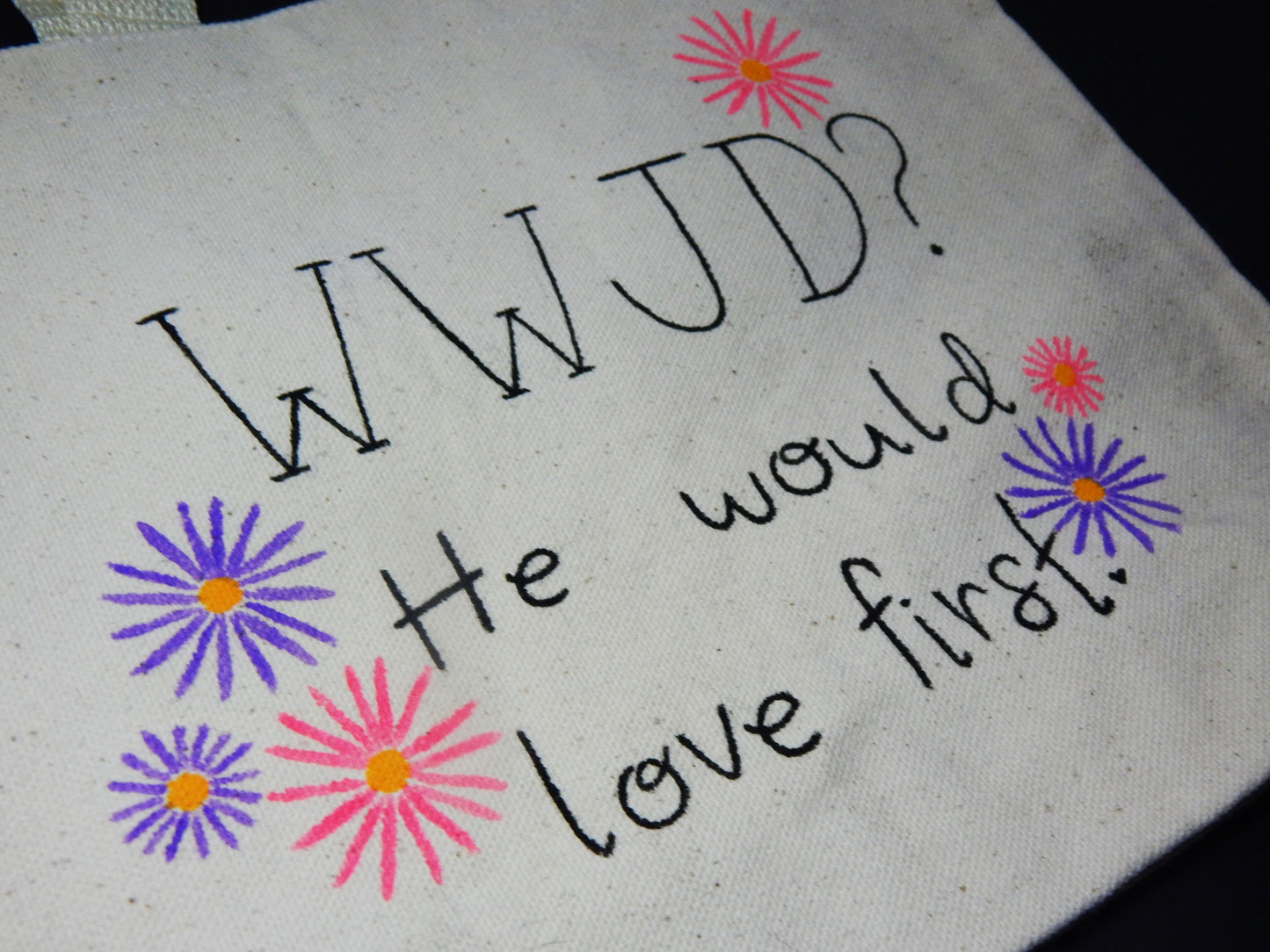 WWJD? Kids Tote Bag