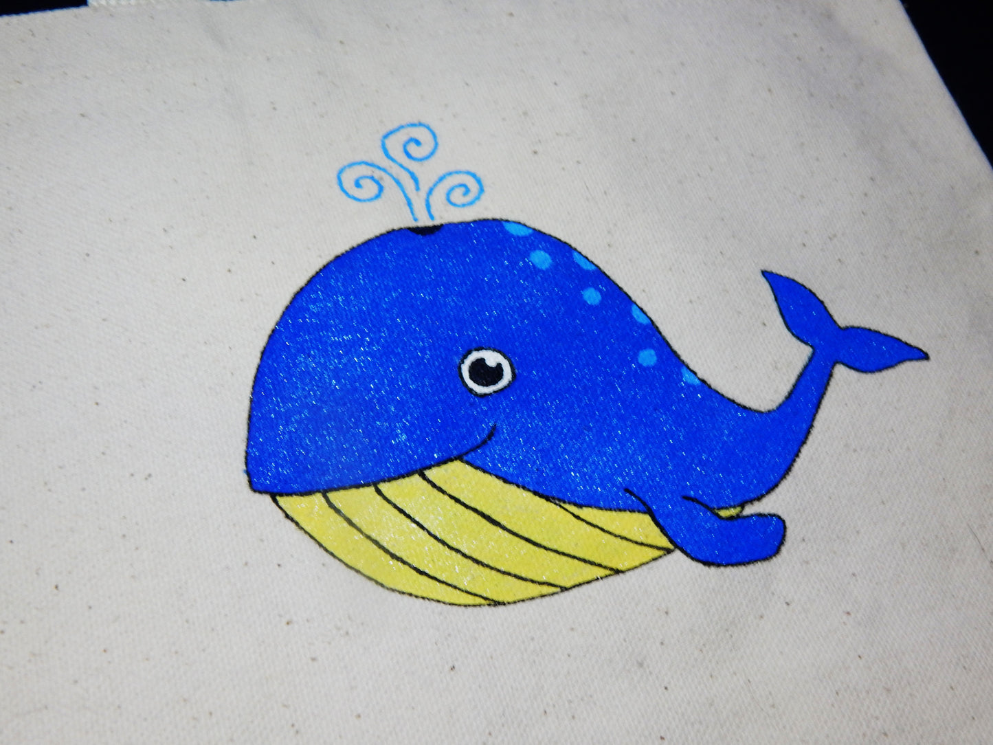 Whale Kids Tote Bag