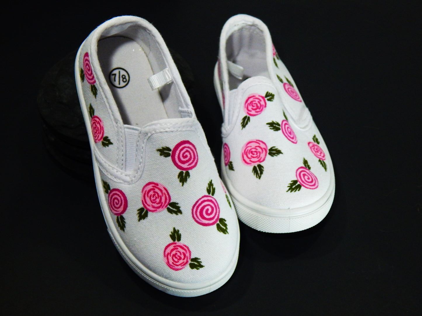 Rose Slip-on Sneakers for Girls