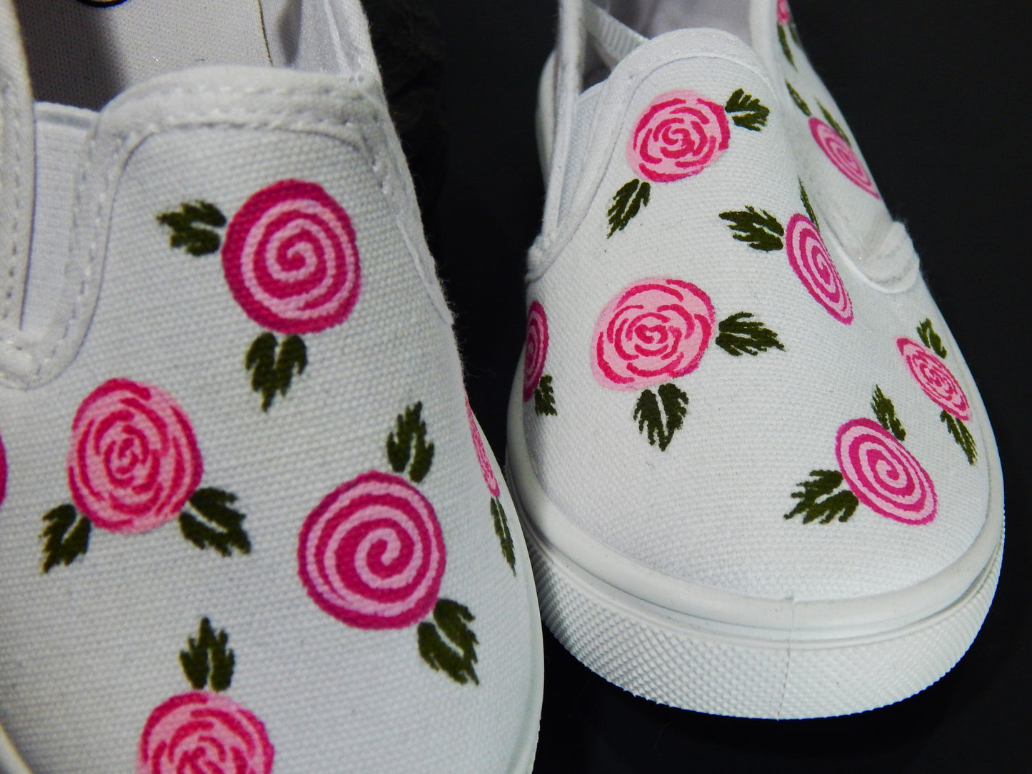 Rose Slip-on Sneakers for Girls