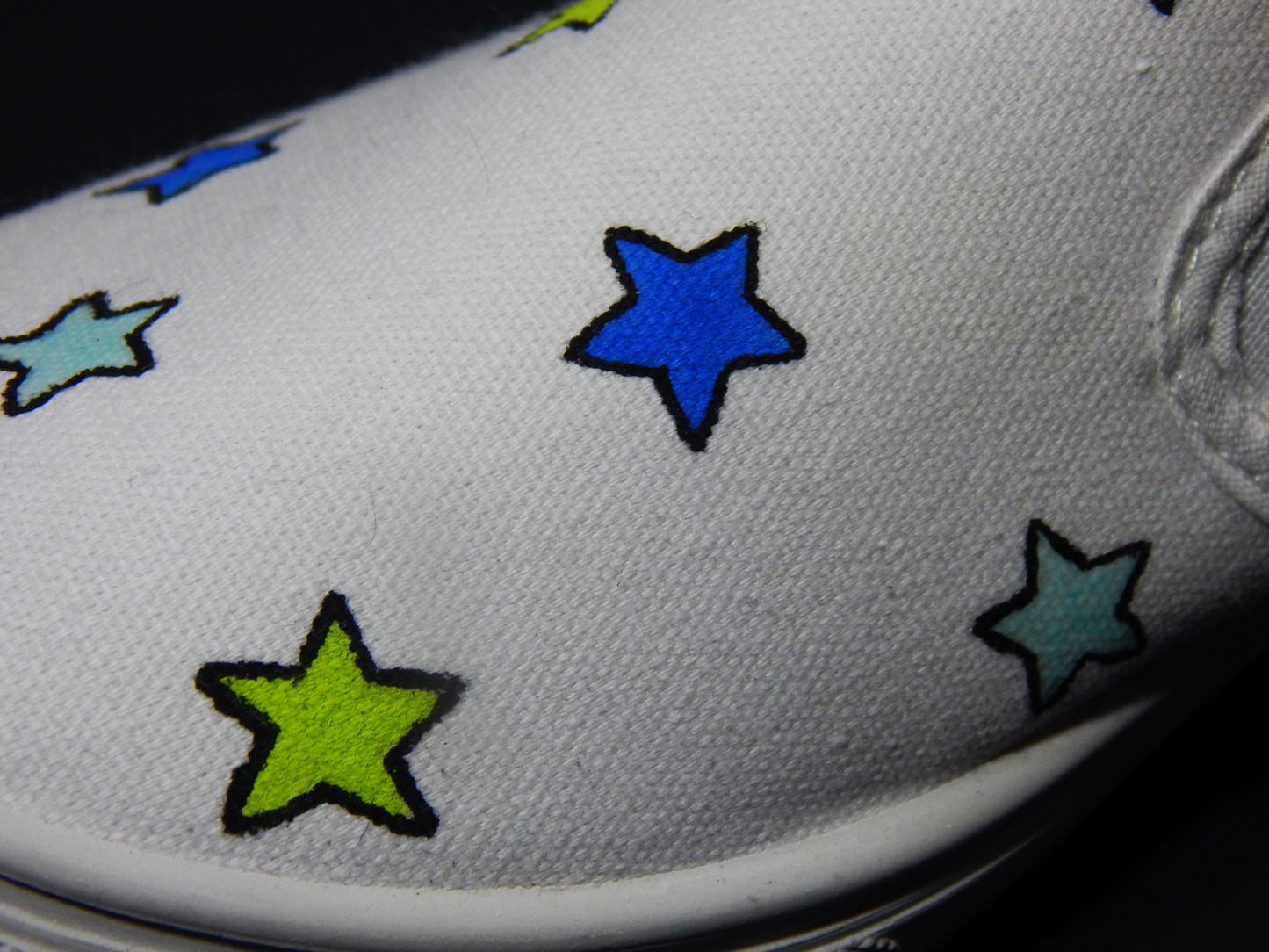 Glow in the Dark Star Slip-on Sneakers for Kids