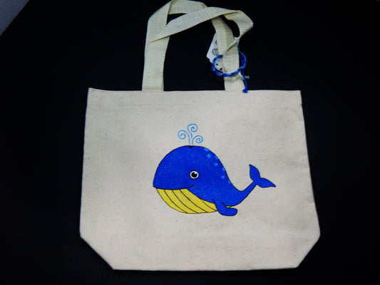 Whale Kids Tote Bag